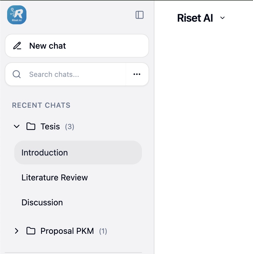 Gunakan Folder untuk Simpan Data Anda